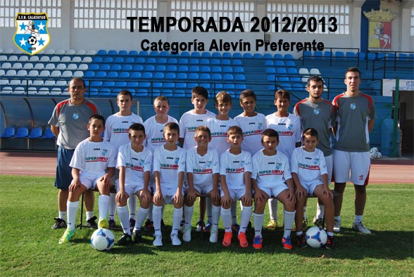 Equipo ALEVÍN PREFERENTE Temporada 2012/2013