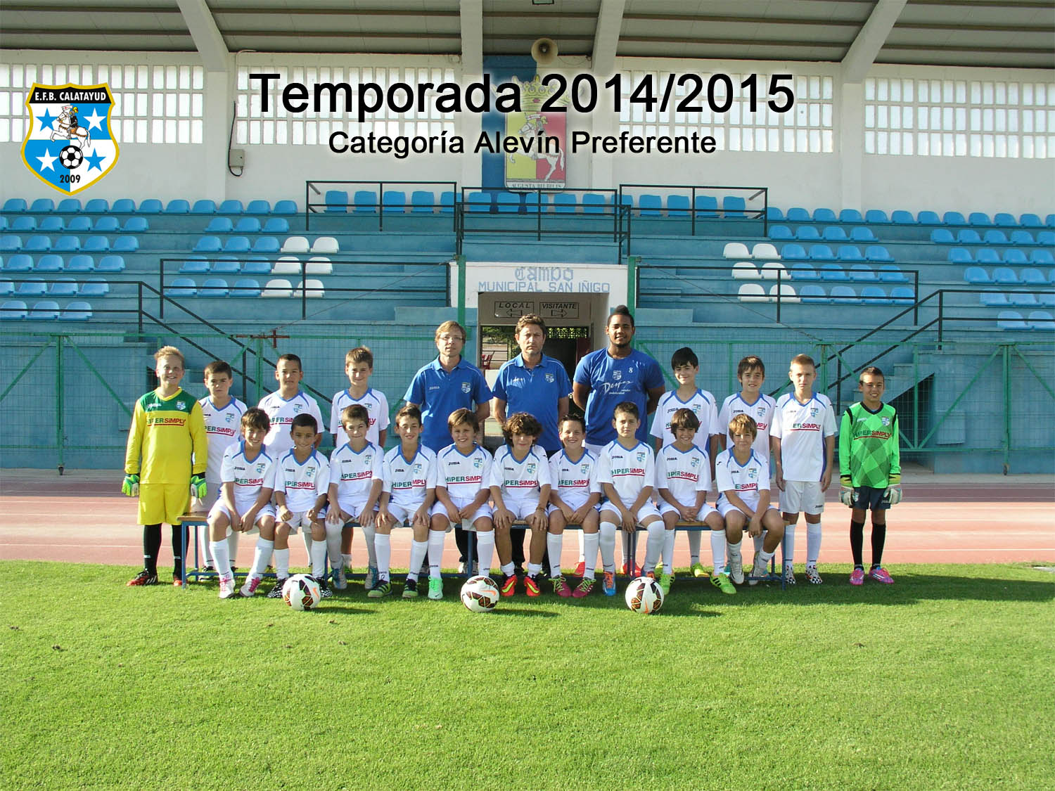 Equipo ALEVÍN PREFERENTE Temporada 2014/2015