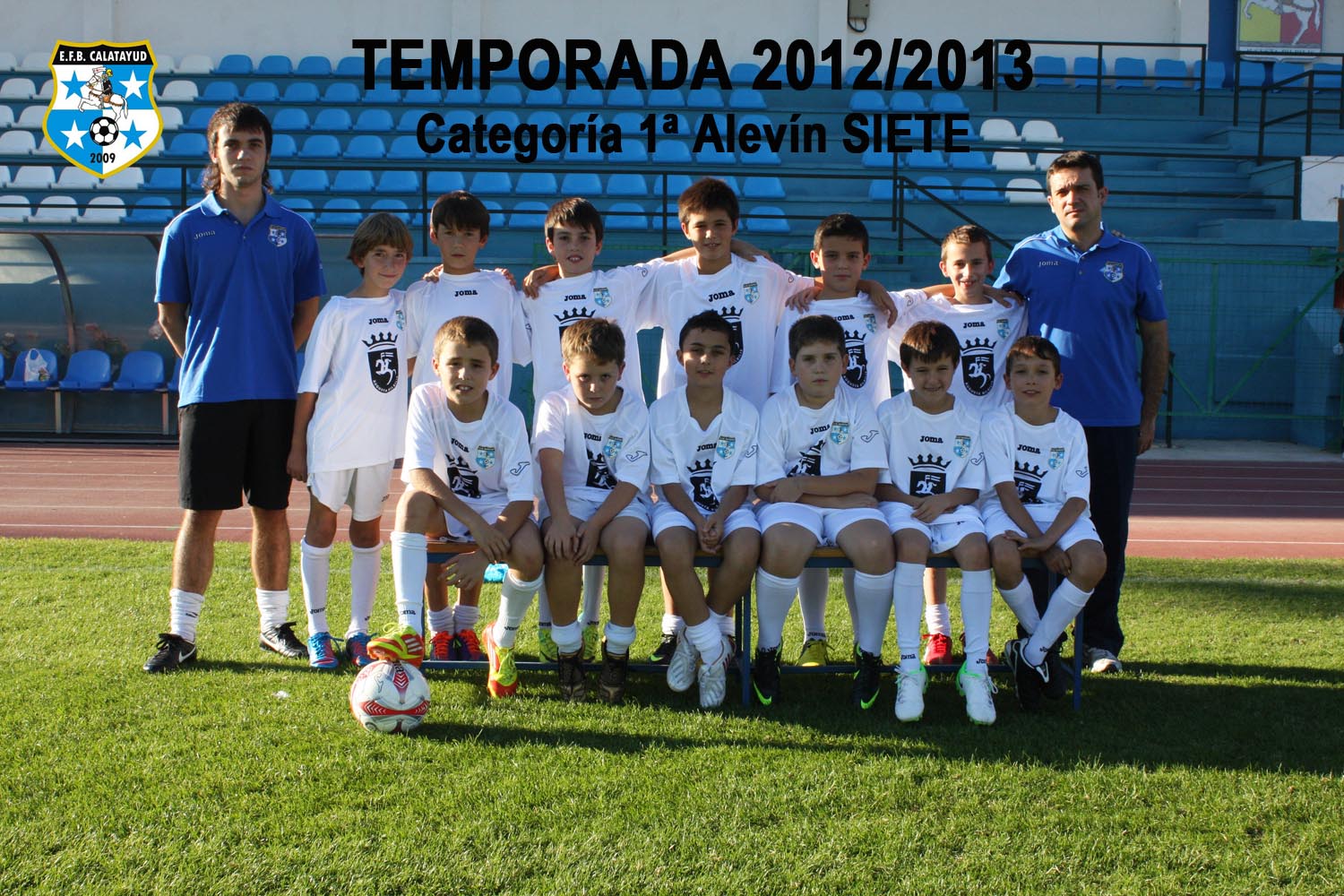 Equipo 1ª ALEVÍN Temporada 2012/2013