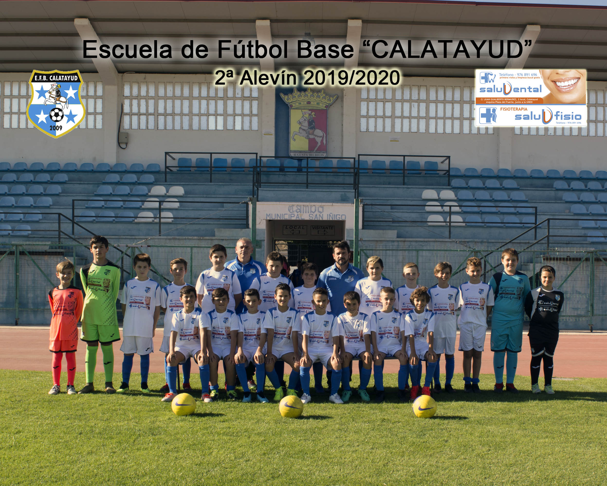 Equipo 2ª ALEVÍN Temporada 2019/2020
