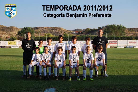 Equipo BENJAMÍN PREFERENTE Temporada 2011/2012