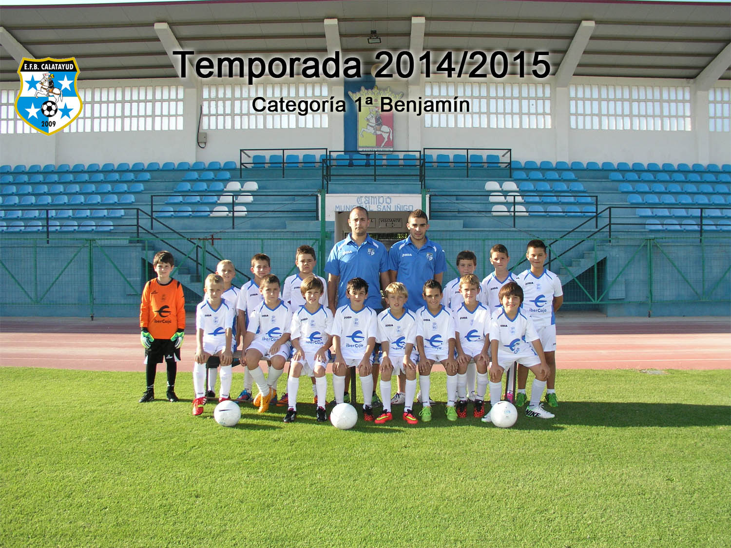 Equipo 1ª BENJAMÍN Temporada 2014/2015