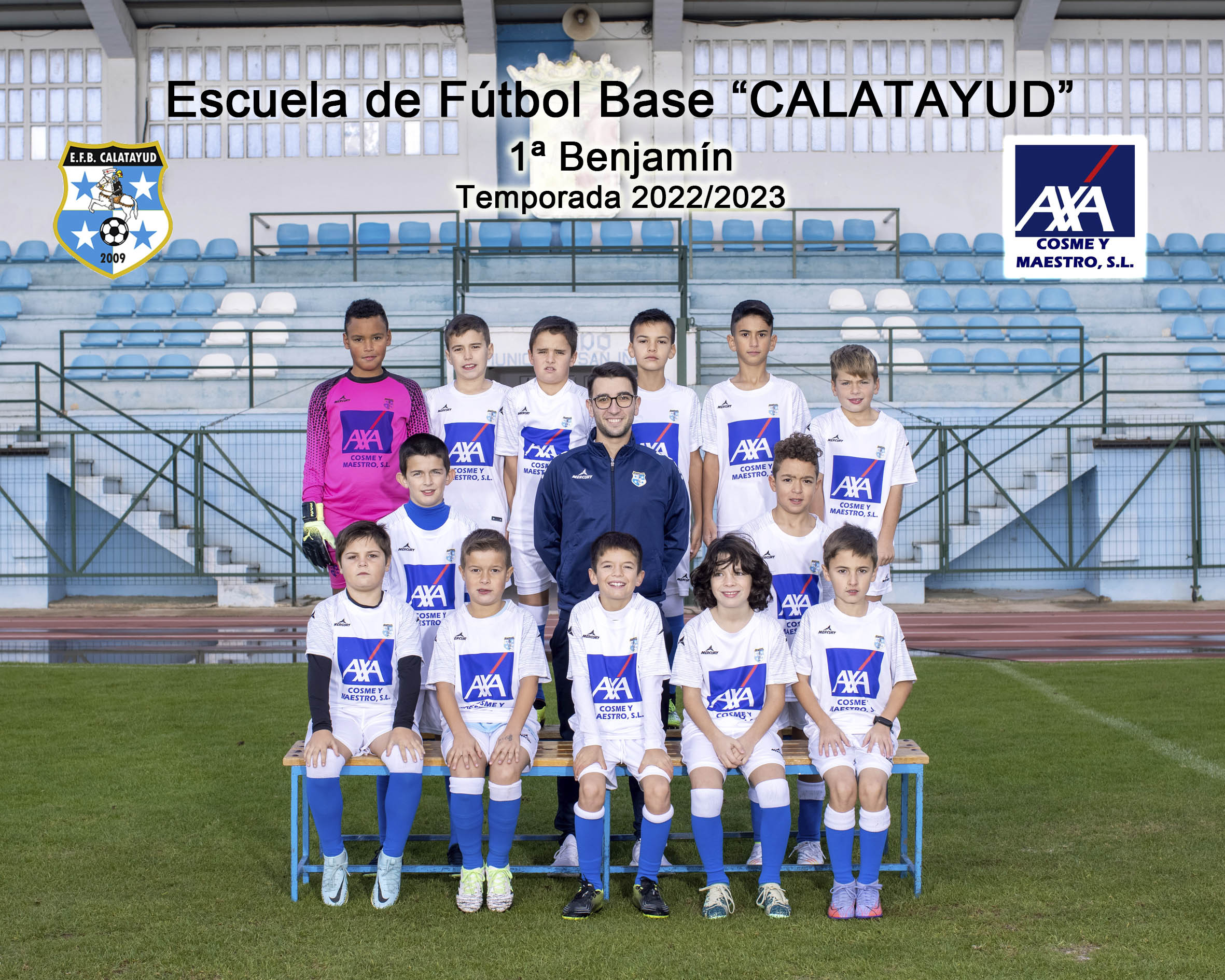 Equipo 1ª BENJAMÍN Temporada - Temporada 2022/2023