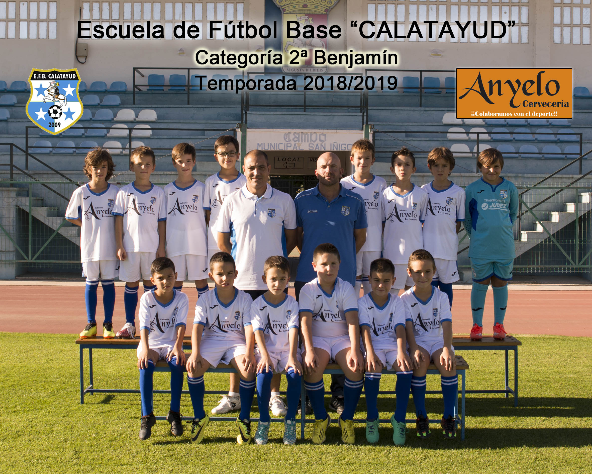 Equipo 2ª BENJAMÍN Temporada 2018/2019