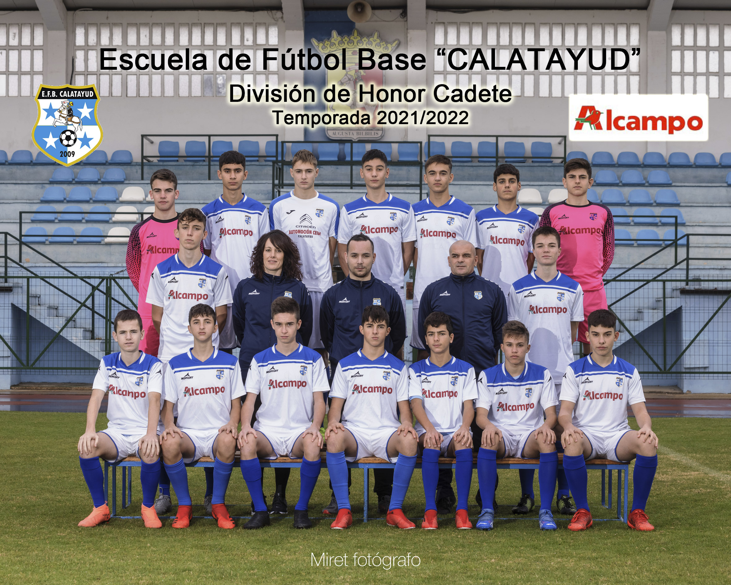 Equipo DIVISIÓN HONOR CADETE Temporada 2021/2022