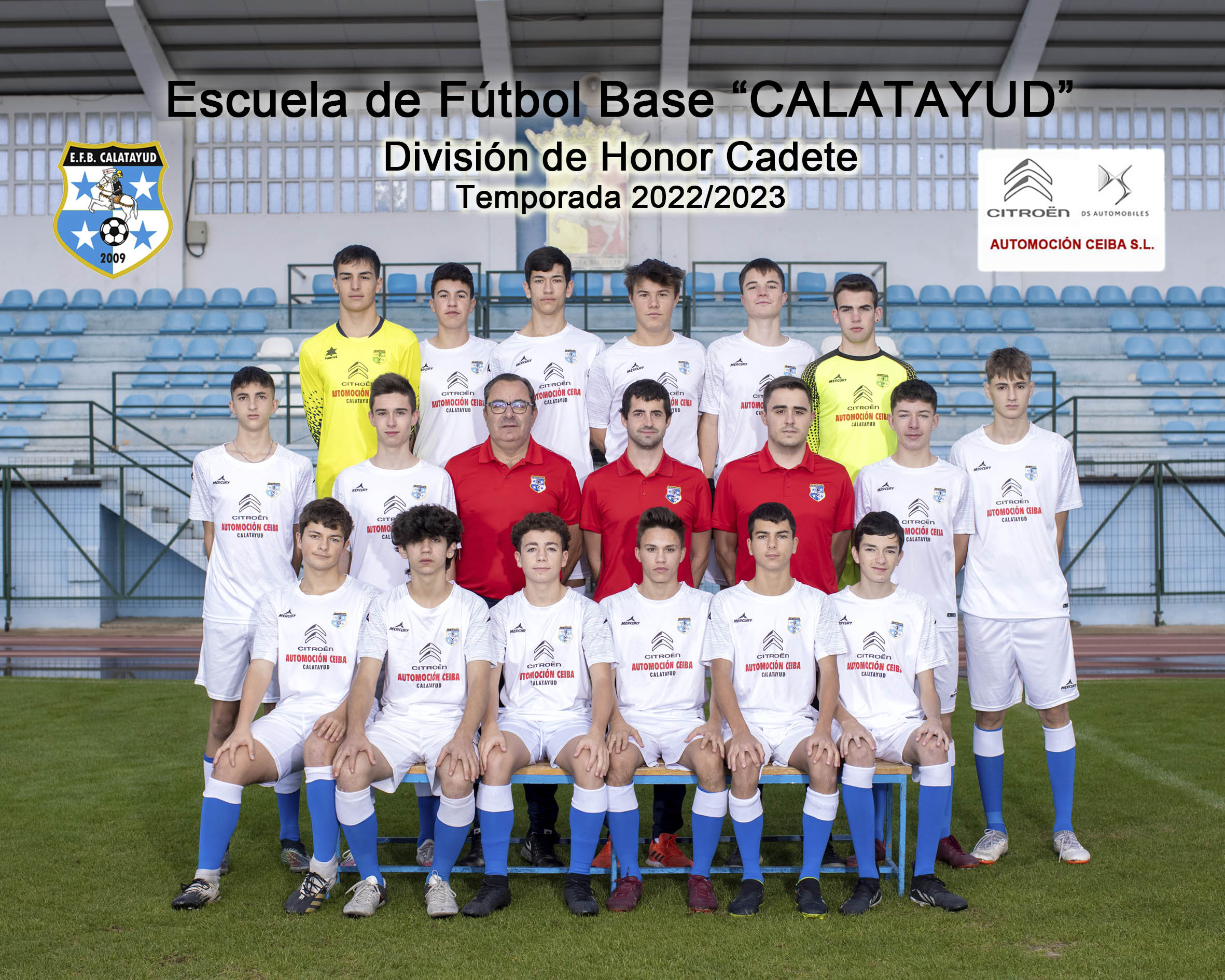 Equipo DIVISIÓN HONOR CADETE - Temporada 2022/2023