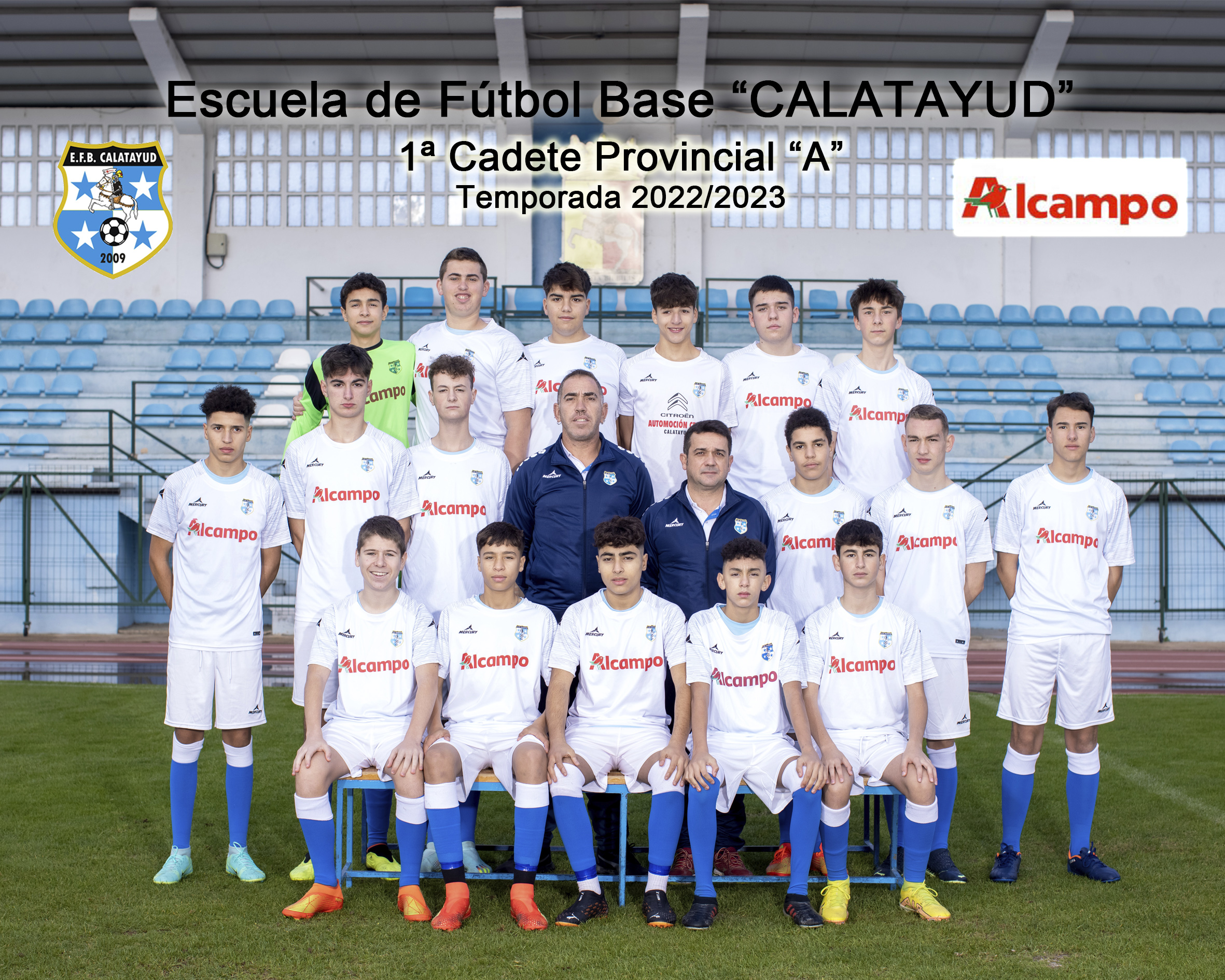 Equipo 1ª CADETE PROVINCIAL 'A' - Temporada 2022/2023